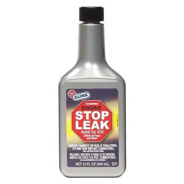 Oil Stop Leak, 12 oz. Size, Amber