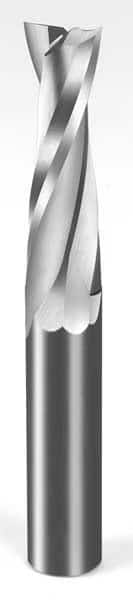 Routing End Mill, Up O Flute, 1/4, 1 1/4, 3