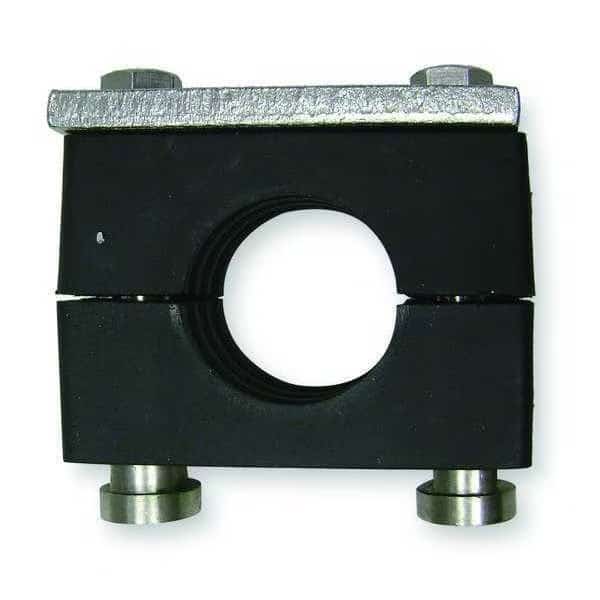 Tube Clamp Kit,Pipe 3/8 In,Carbon Steel, Mfr#: R7H30675-PP, BEHRINGER PIPE SYSTEMS