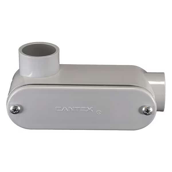 Conduit Outlet Body, PVC, LL, Cantex, Mfr#: 5133662