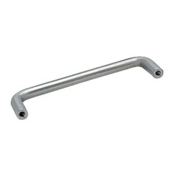 Pull Handle, 3 In. H, Satin, Threaded Holes