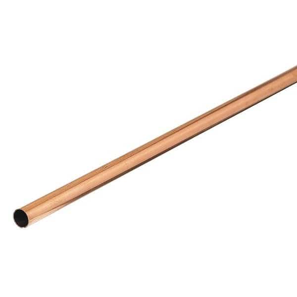 Straight Tubing, 1/2 in Outside Dia, 10 ft Length, L