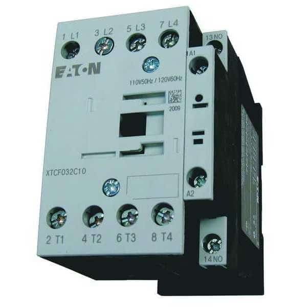 IEC Magnetic Contactor, 4 Poles, 240 V AC, 18 A, Reversing: No