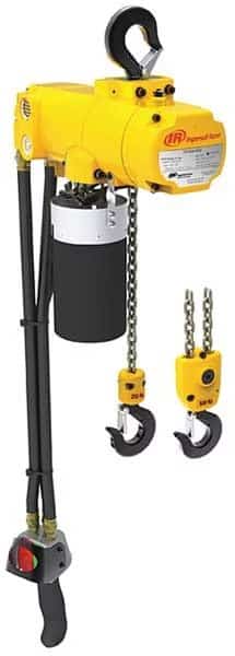 Air Chain Hoist,275 lb. Cap.,10 ft. Lift, Mfr#: CL125K-2C10-C6U, INGERSOLL RAND