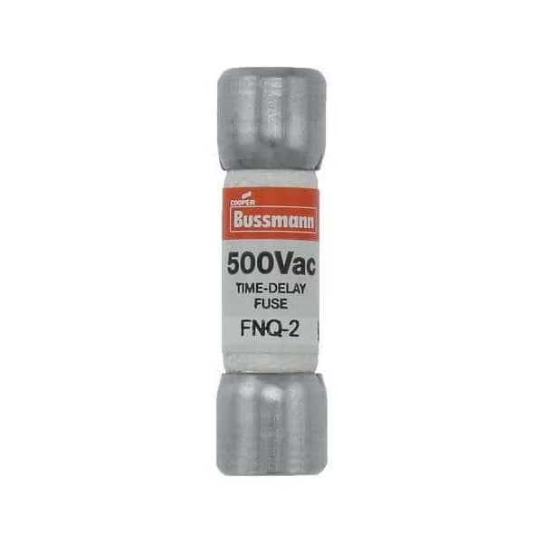 Midget Fuse, Time-Delay, 2A, 500V AC, Non-Indicating, 10kA at 500V AC