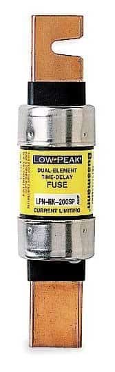 Fuse, Time Delay, 250A, LPS-RK-SP Series, 600V AC, 300V DC, 11-5/8" L x 2-3/8" dia, EATON BUSSMANN, Mfr# LPS-RK-250SP
