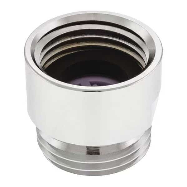 2 gpm Aerator Adapter, Chrome, Brass