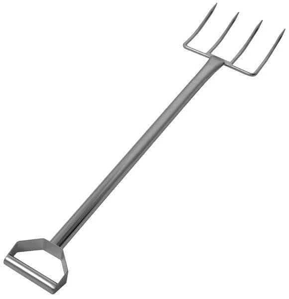 Stainless Steel Fork,4 Tines,8 1/2 In, Mfr#: 2074, SANI-LAV