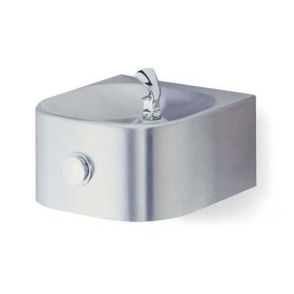 On-Wall Single Drinking Fountain, 1 Level, 12 1/2 in D, 6 1/2 in H, 12 1/8 in W