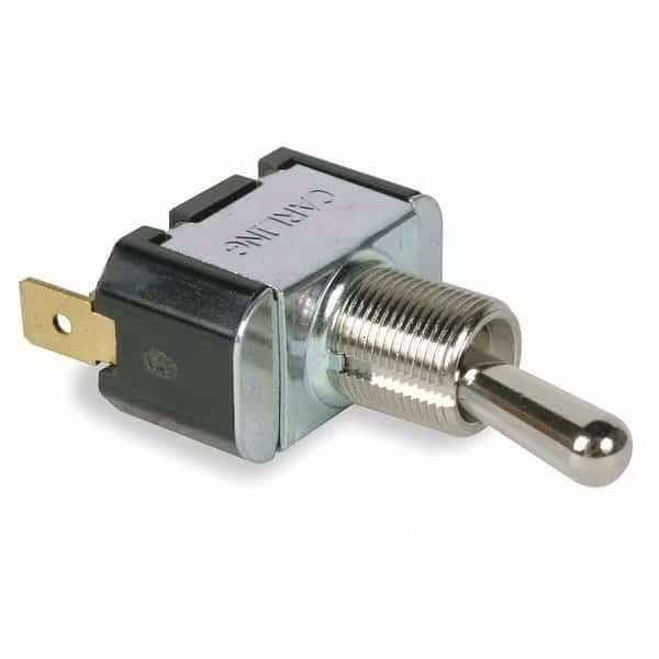 Polarity Reversing Switch, DPDT, 4 Connections, On/Off/On, 3/4 hp, 10A at 250V AC, 15A at 125V AC