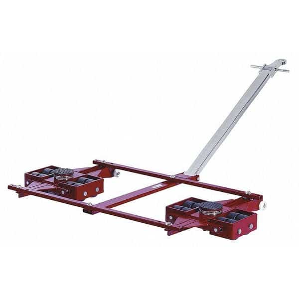 Tandem Machine Dolly, 44,000 lb., Steel