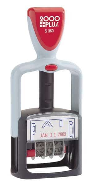 Self-Inking Message Date Stamp, Mfr#: 38862, 2000PLUS