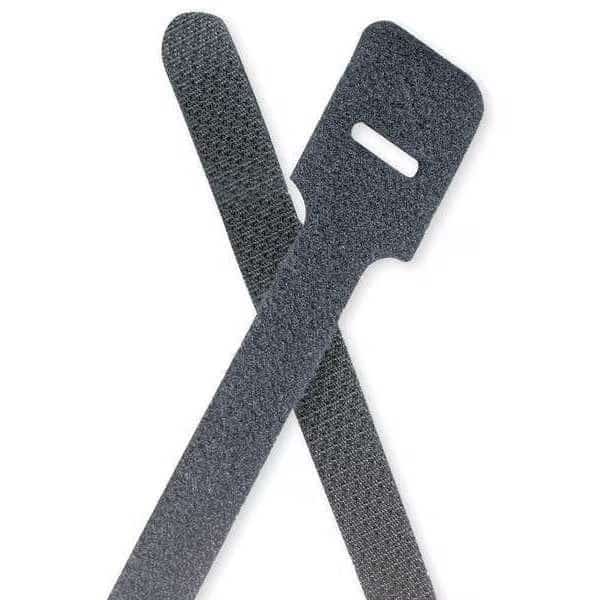 Cable Tie, 13 in L, 3-1/2 in Max Bundle Dia., Black, Nylon, 40 lb Strength, 10 PK