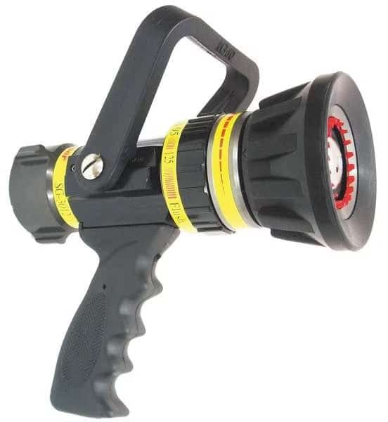 Fire Hose Nozzle, 1-1/2 In., Black