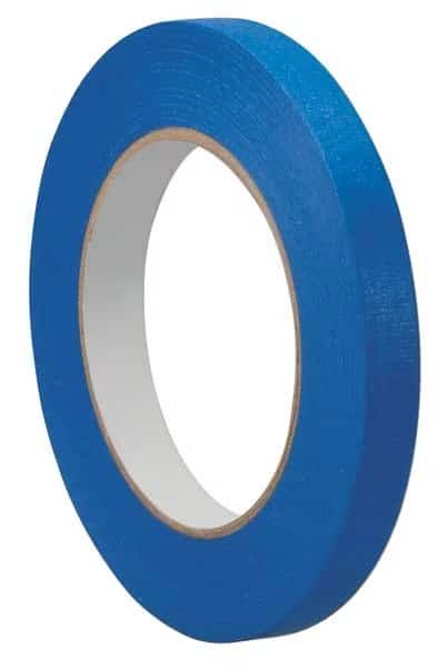 Painters Masking Tape, Blue, 1/4In x 60 Yd
