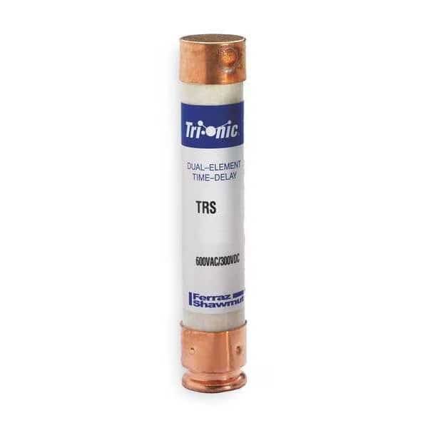Fuse, Time Delay, 50A, TRS-R Series, 600V AC, 300V DC, 5-1/2" L x 1-1/16" dia, MERSEN, Mfr# TRS50R