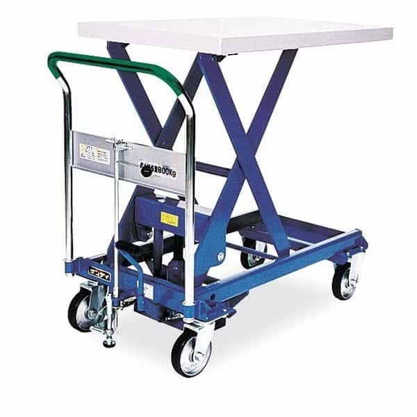 Scissor Lift Table, 1760 lb. Cap, 23-19/32"W, 39-13/32"L