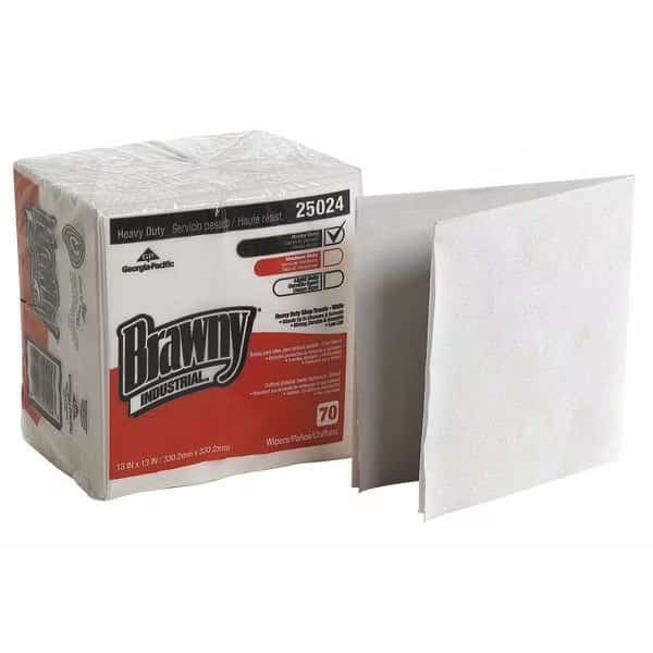 Disposable Wipes, 13" x 13", 12 Pack, 70 Sheets/ Pack