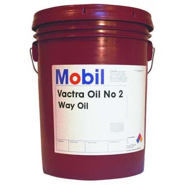 Way Oil, Mobil Vactra No 2, Pail, 5 gal, Mineral, SAE Grade 30, ISO Grade 68