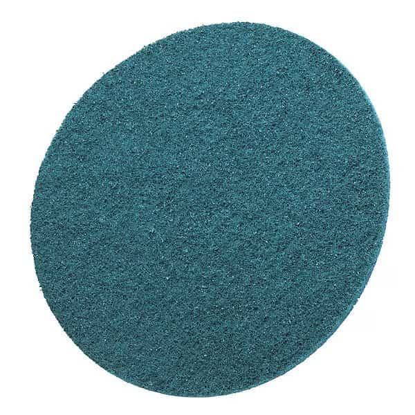 Hook-and-Loop Surface Conditioning Disc, 7" Dia, No Hole, Aluminum Oxide, Not Applicable Grit