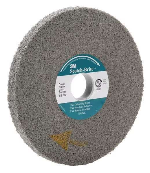 Convolute Wheel, Deburring, 6x1/2x1, FN