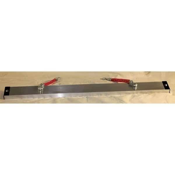 60" Magnet Bar, Silver, Red, Metal