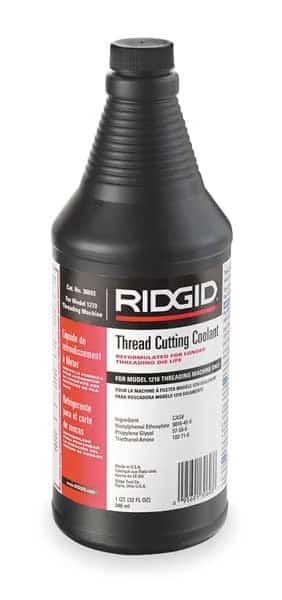 Coolant, 1 qt, Squeeze Bottle, RIDGID, Mfr# 30693