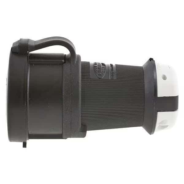 Connector,600VAC,30A,L17-30R,3P,4W,3PH, Mfr#: HBL2743SW, HUBBELL WIRING DEVICE-KELLEMS