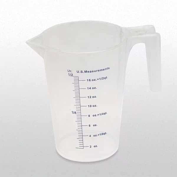 Measuring Container, Fixed Spout, 500 ML