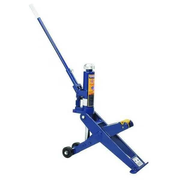 4 Tons Hydraulic Forklift Jack 16-1/2" Max. Lifting H., 2-1/2" Min. Lifting H