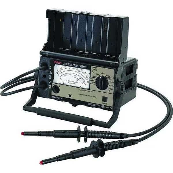 Battery Operated Megohmmeter, 5000VDC