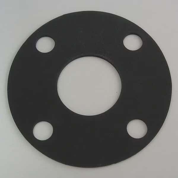 Flange Gasket, Full Face, 4 In, Viton, EnjoyTool Select, Mfr#: 4CYV9