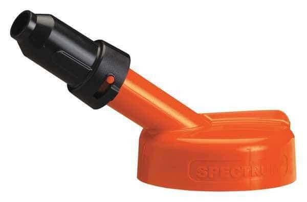 Storage Lid, HDPE, 6.25inH, 5.75in.L, Orange