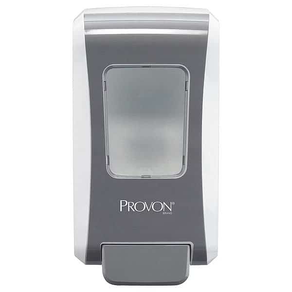 FMX-20 Dispenser, Push-Style, 2000mL, White/Gray