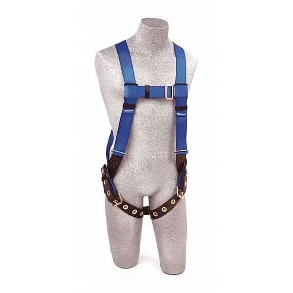 First(TM) Full Body Harness, XL, 310 lb., Mating Chest/ Tongue Leg Straps, Back D-Ring