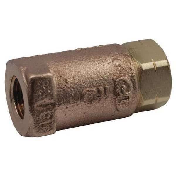 1/2" FNPT Lead Free Bronze Ball Cone Check Valve