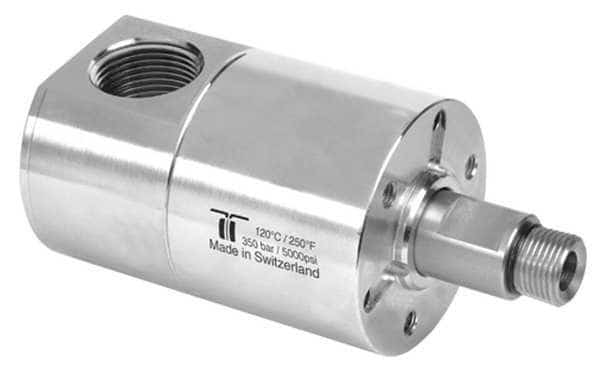 Rotary Union, DYT 90, NPTFxMale, 3/4x3/8In