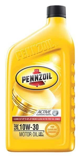 Engine Oil, 10W-30, Conventional, 1 Qt.