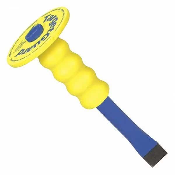 Guarded Flat Utility Chisel, 1-1/4" Tip x 12" L