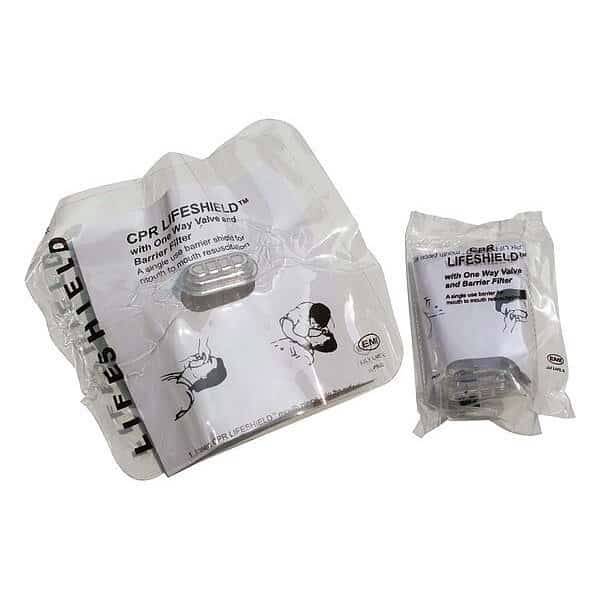 CPR Lifeshield, Plastic Bag, 1 Components, 1 People Served