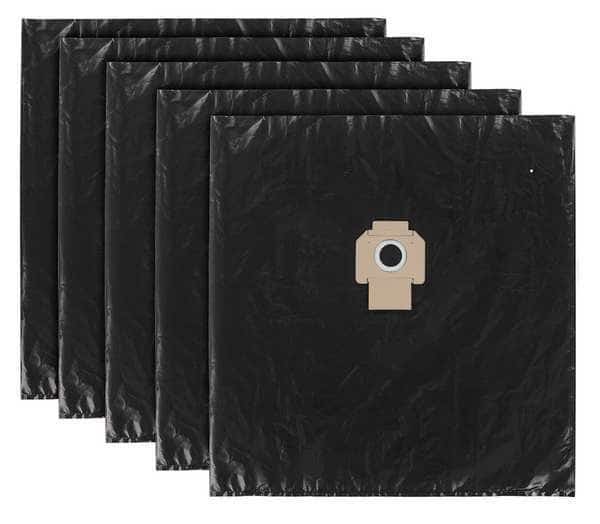 Disposable Plastic Liner  for DEWALT Dust Extractors, PK5