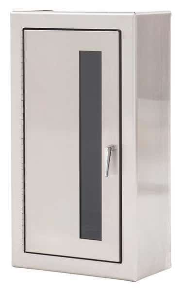Fire Extinguisher Cabinet, Surface Mount, 20 1/2 in Height, 5 lb