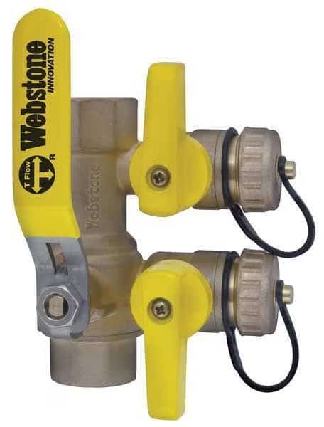 Purge and Fill Valve, 1", Brass