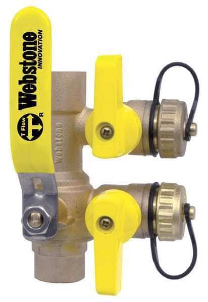 Purge and Fill Valve, 1", Brass