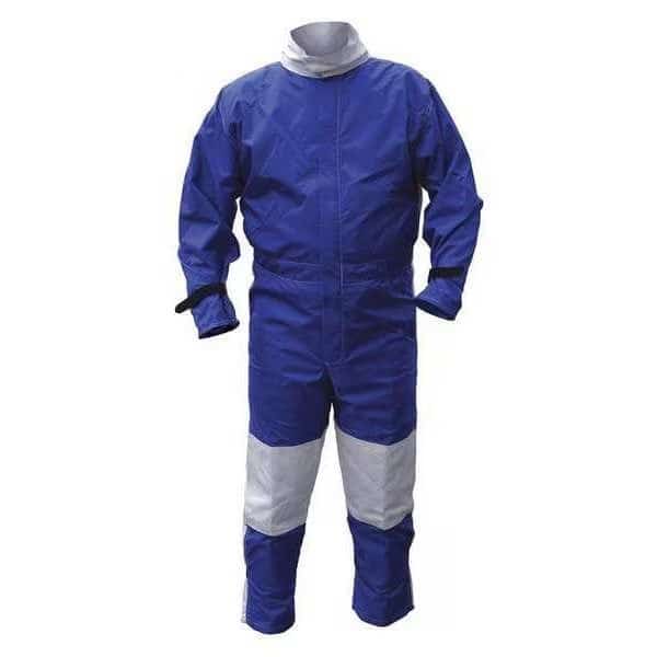 Abrasive Blast Suit, Blue, XX-Large, Alc, Mfr#: 41424