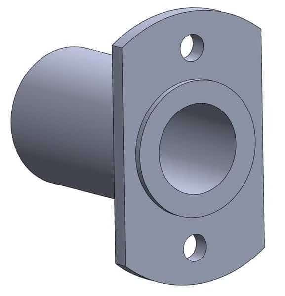 Pin Receptacle,Grip L 3/8 In,Pin 1/4 In, Mfr#: PR4X----OVL--70, INNOVATIVE COMPONENTS