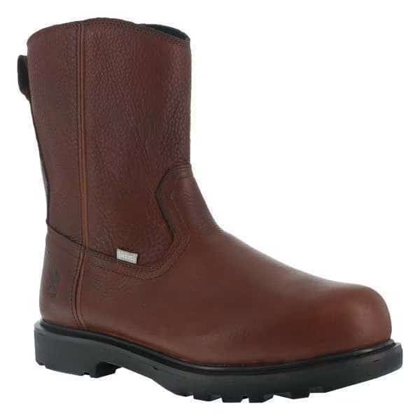 Hauler, Men's 10 in Composite Toe Wellington Boot, Brown, 12, W, IA0195
