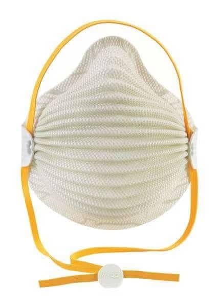 Disposable Respirator, N95, Molded, Dual, Adjustable, Molded Nose Bridge, S