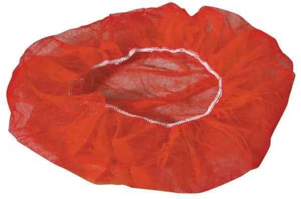 Bouffant Cap, PP, 21 in., Red, PK1000, CELLUCAP, Mfr# BI4HSRD