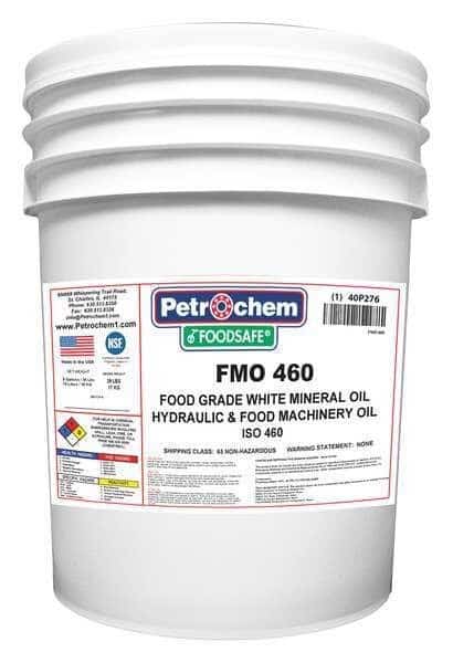5 gal Gear Oil Pail 460 ISO Viscosity, Not Specified SAE, White